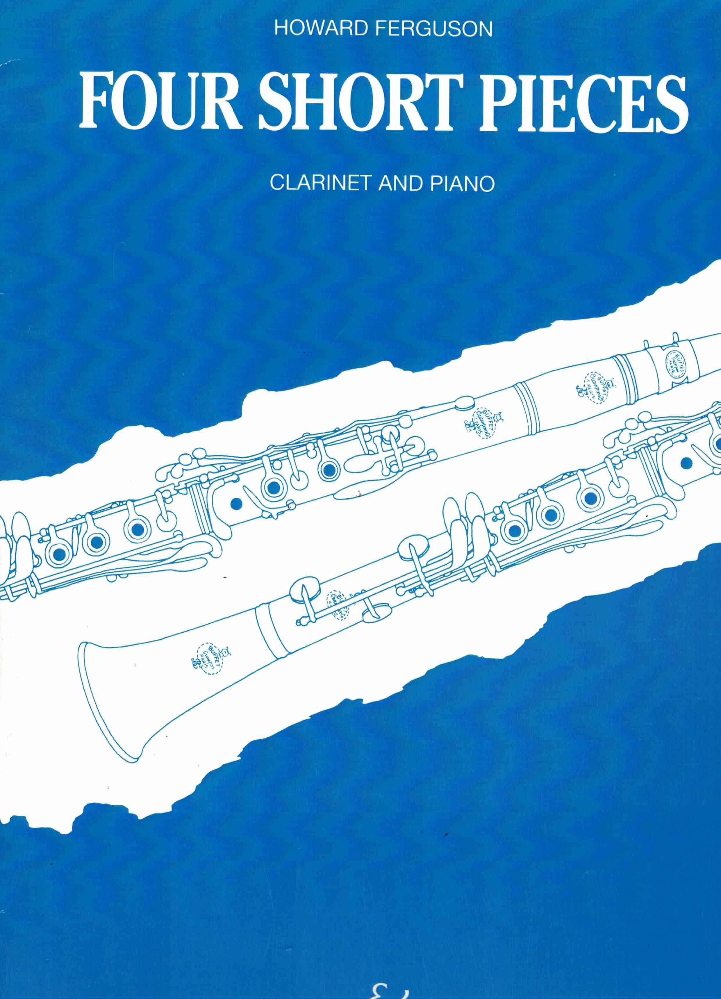 4 Short Pieces - Ferguson, Klarinette/Klavier