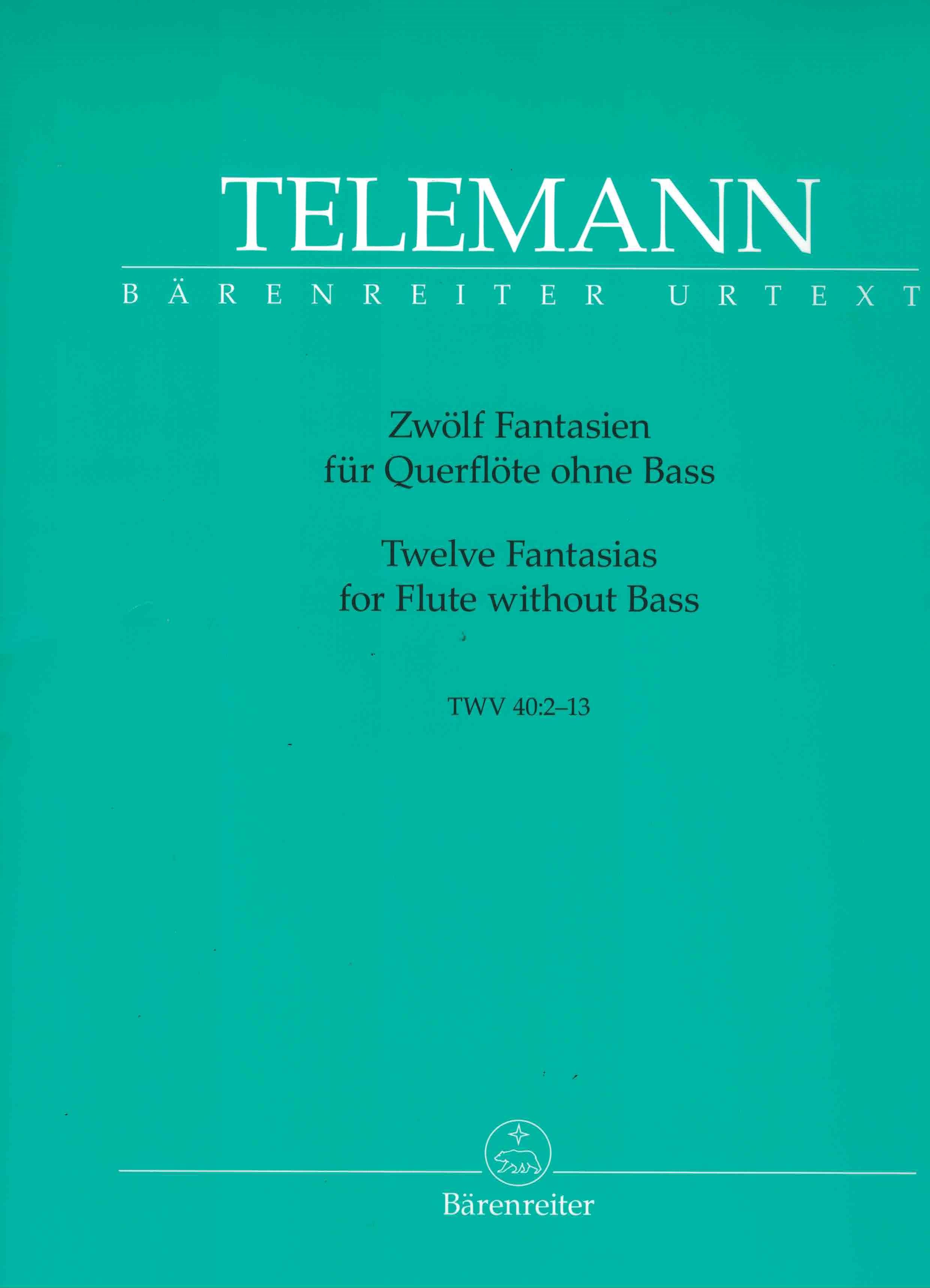 12 Fantasien - Telemann, Querflöte